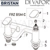 Bristan Frenzy Bath Shower Mixer Spares